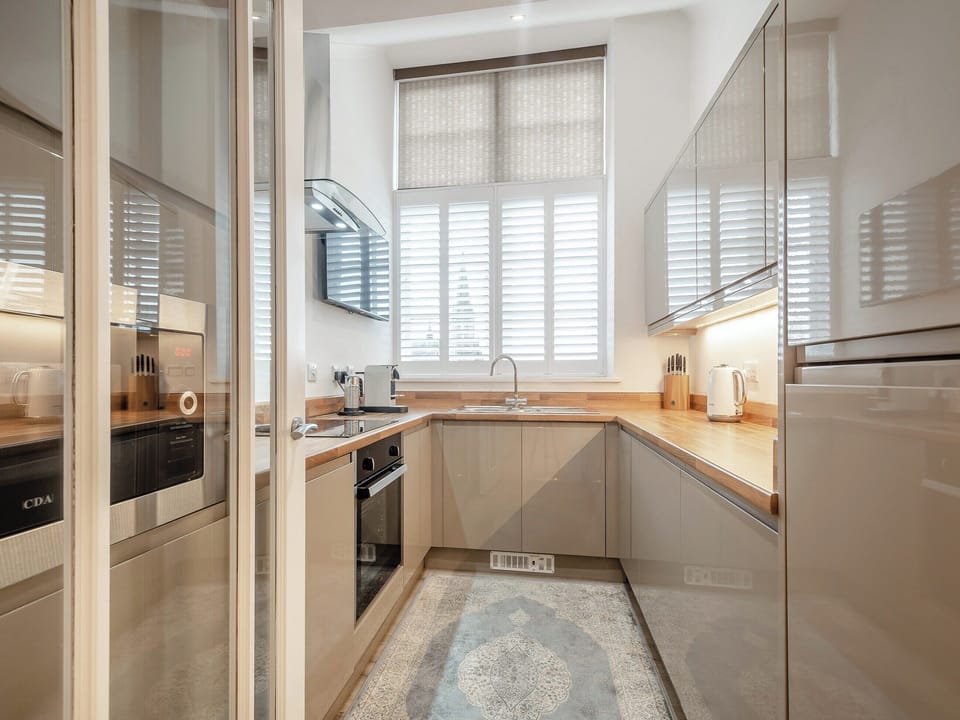 Kitchen | Luxury Moffat Apartment, Moffat, near Dumfries