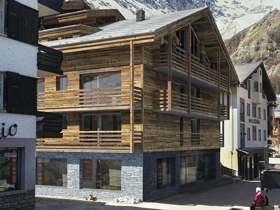 Building, Window, Wood, House, Snow, Neighbourhood, Residential Area, Material Property, Real Estate, Facade
