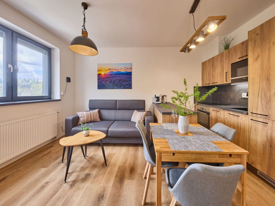 Couch, Table, Furniture, Property, Window, Wood, Plant, Interior Design, Lighting, Chair