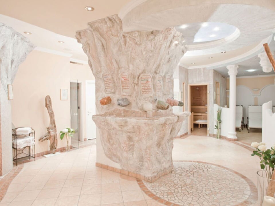 Interior Design, Lighting, Ceiling, Natural Material, Light Fixture, Chair, Hotel, Plaster, Houseplant