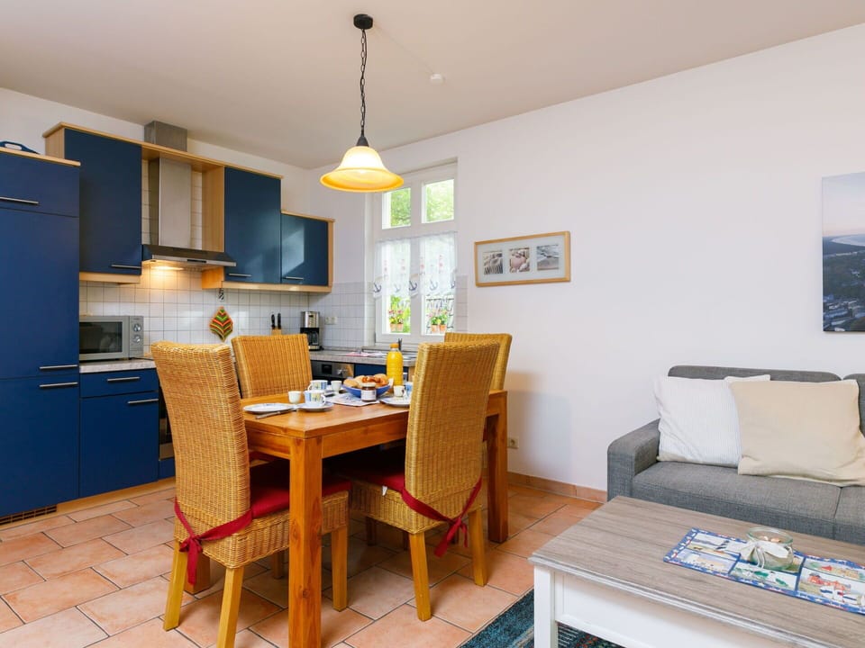 Table, Furniture, Blue, Chair, Wood, Interior Design, Cabinetry, Flooring, Floor, Living Room