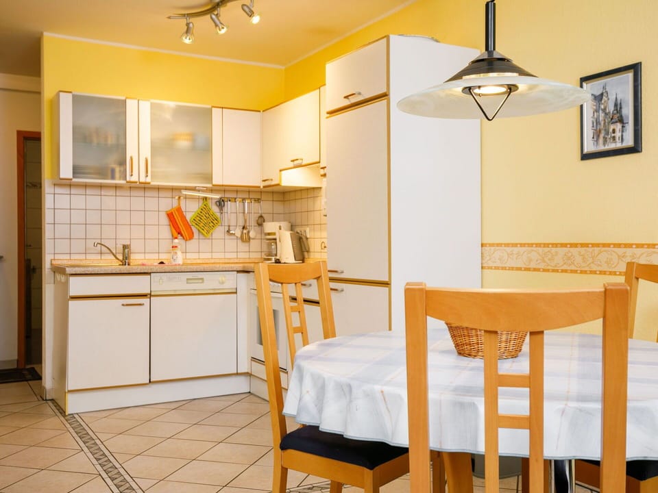Cabinetry, Table, Furniture, Sink, Kitchen Sink, Countertop, Ceiling Fan, Wood, Lighting, Interior Design