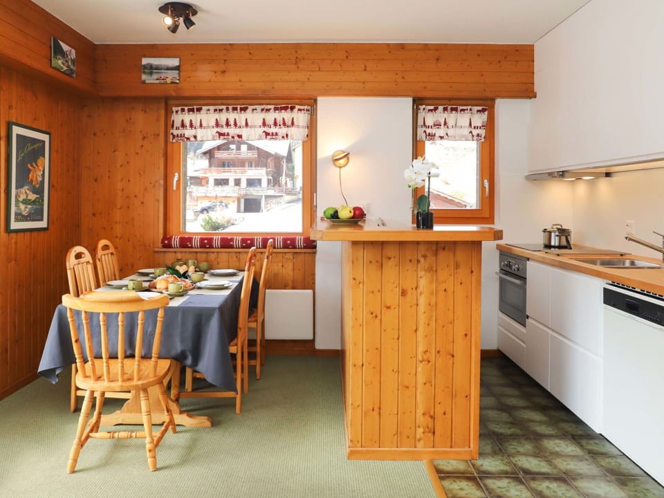 Furniture, Property, Cabinetry, Table, Chair, Picture Frame, Wood, Countertop, Lighting, Building