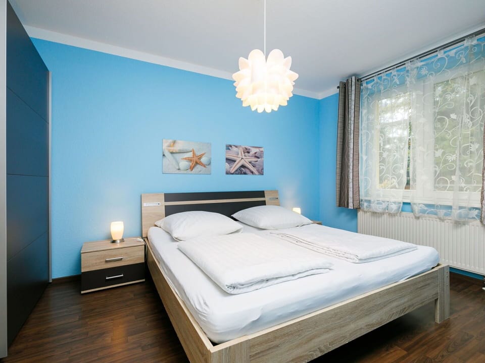 Building, Furniture, Property, Product, Comfort, Azure, Blue, Bed Frame, Textile, Wood