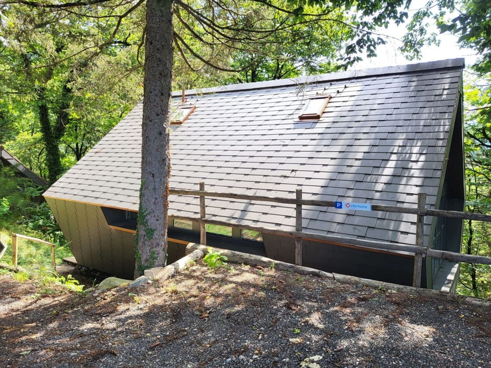 Property, Building, Plant, Tree, Wood, House, Grass, Siding, Natural Landscape, Cottage