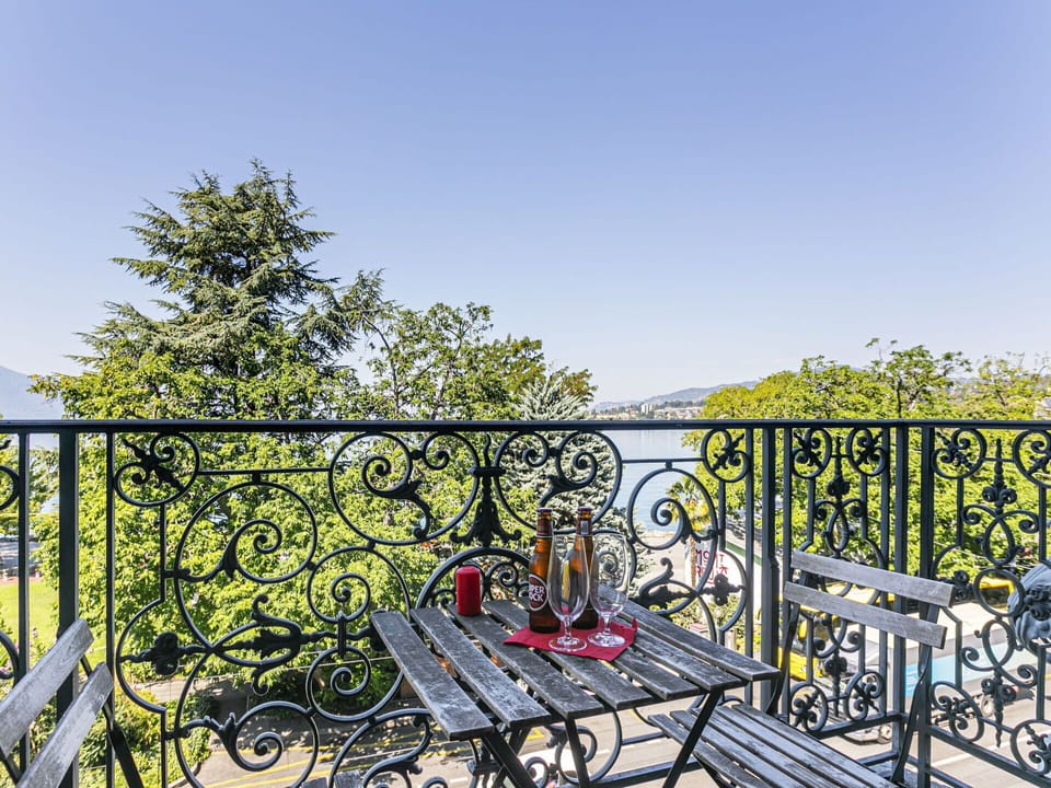 Sky, Plant, Rectangle, Water, Outdoor Furniture, Grass, Fence, Landscape, Art, Leisure