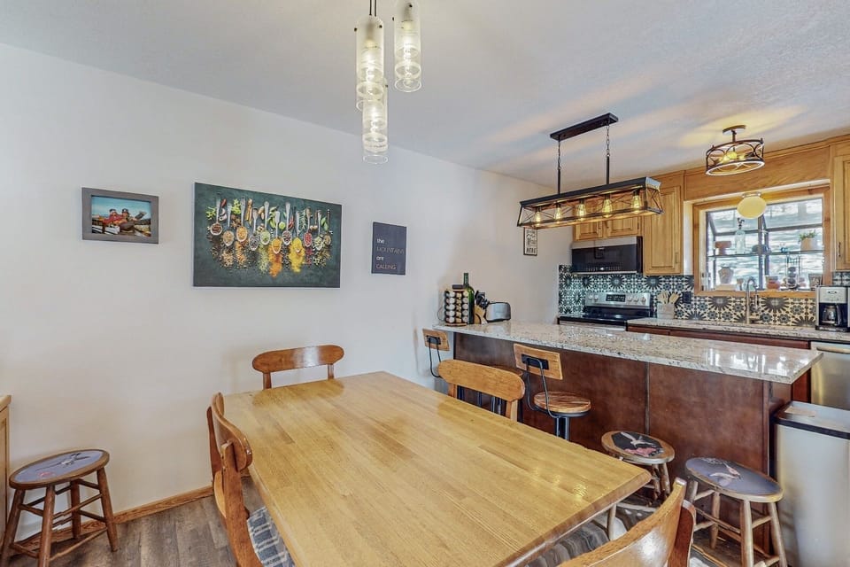 Separate Kitchen and dining area