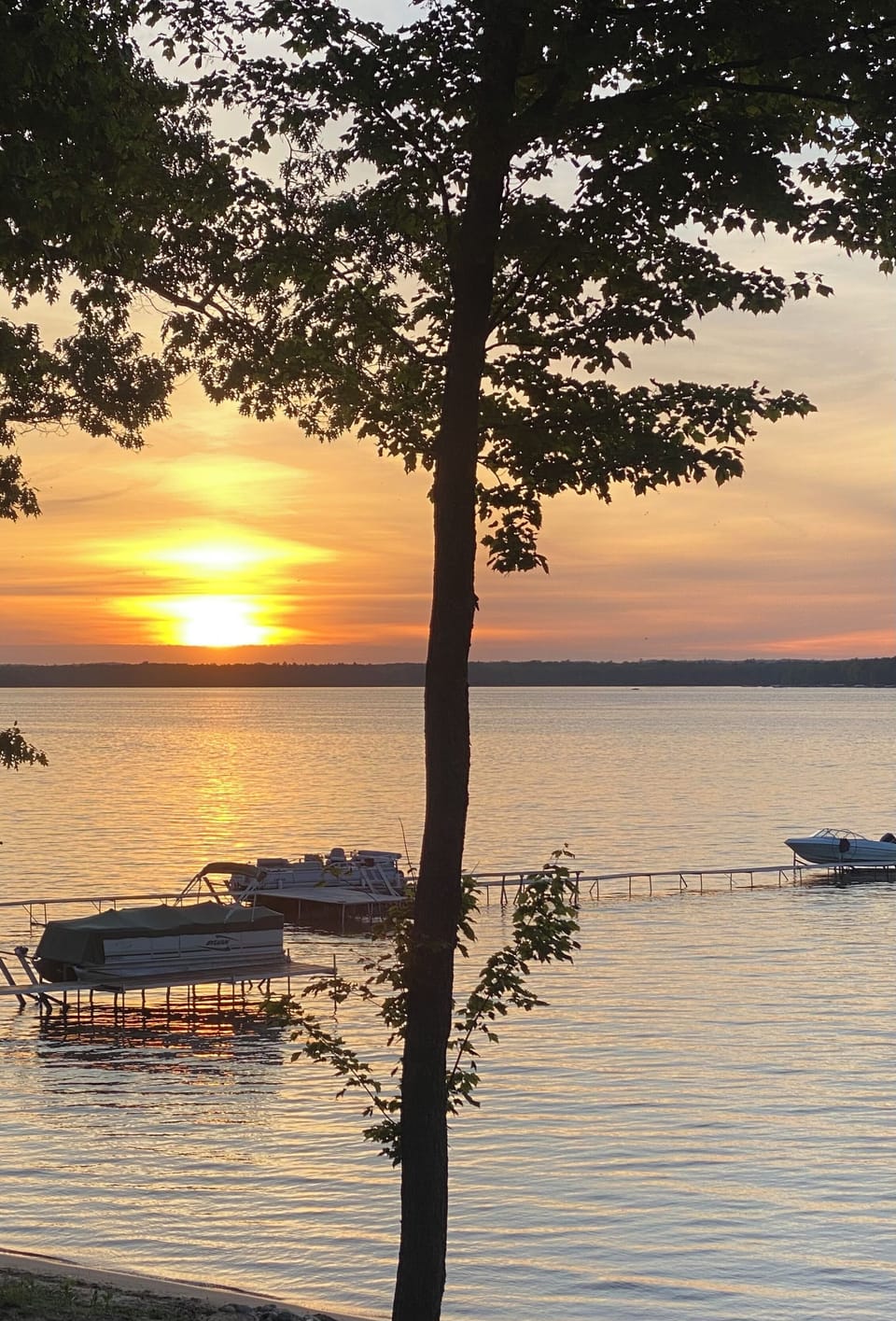 Sunset on Lake Missaukee