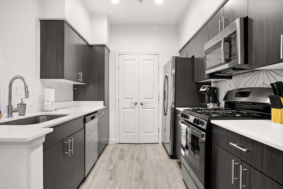 Fully equipped kitchen