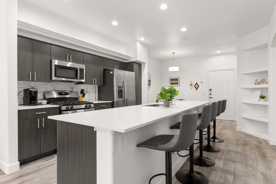 Fully equipped kitchen