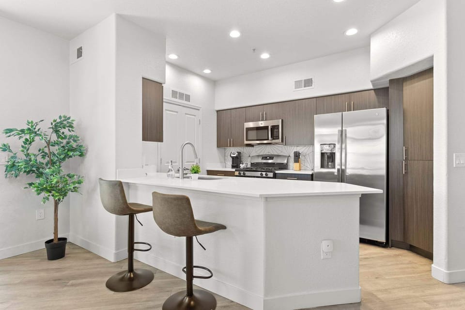 Fully equipped kitchen