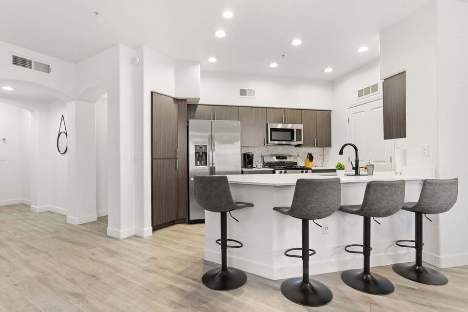 Fully equipped kitchen