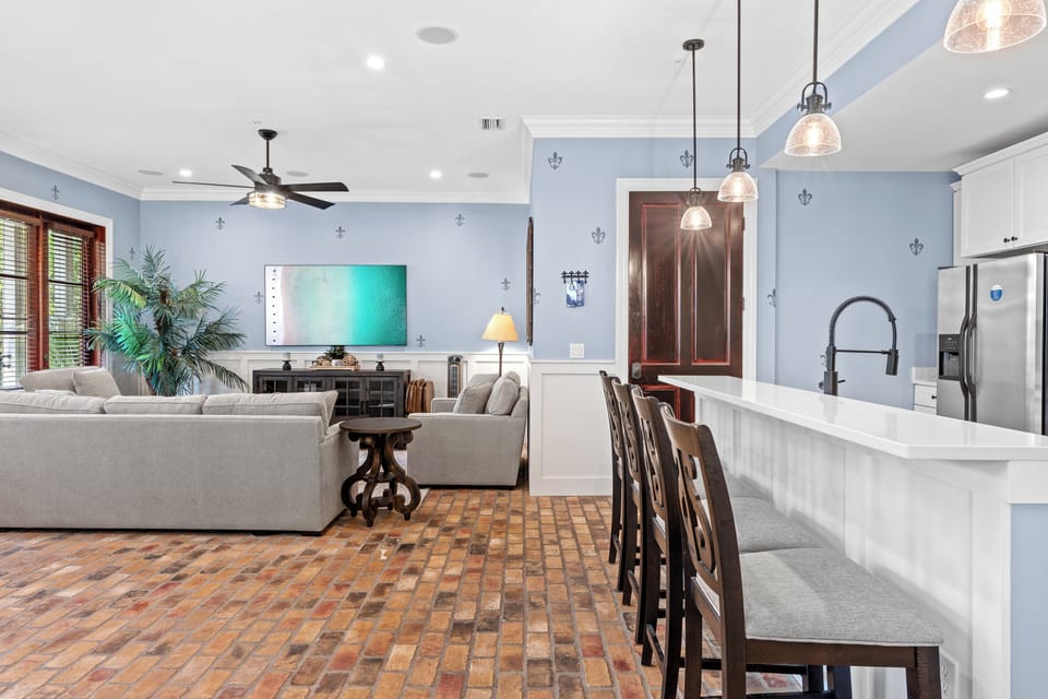 Open Floor Plan on the 1st Level