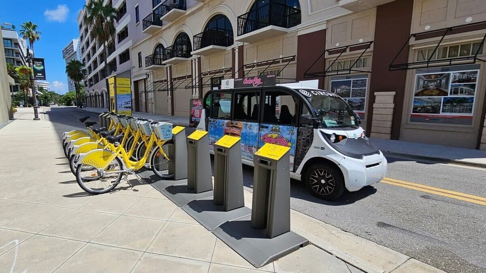 Free Transportation (Ride Circuit app)

Bike Rental (BrightBike app)