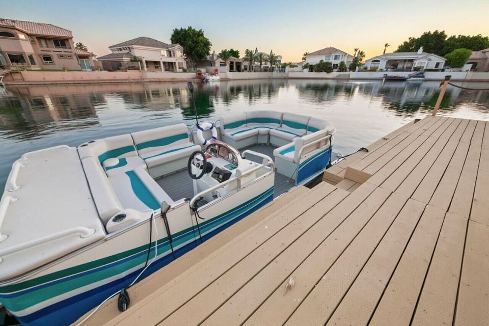 Electric Pontoon Boat