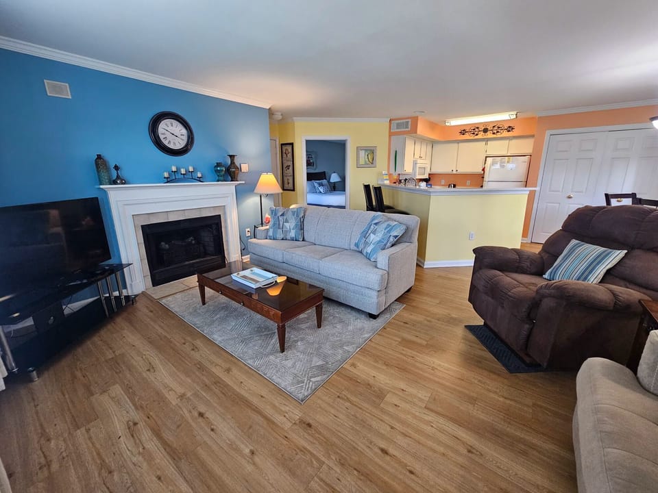 This cozy space combines comfort and style to create the perfect backdrop for lounging, socializing, and entertaining with family and friends.