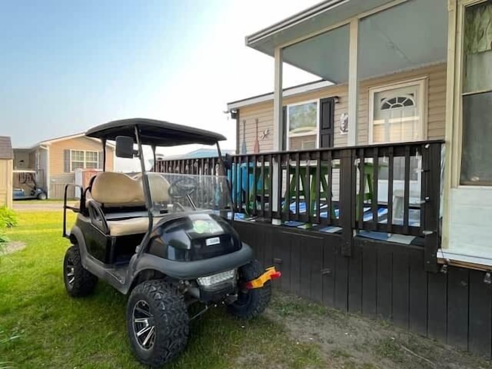 3-Deck w:golf cart