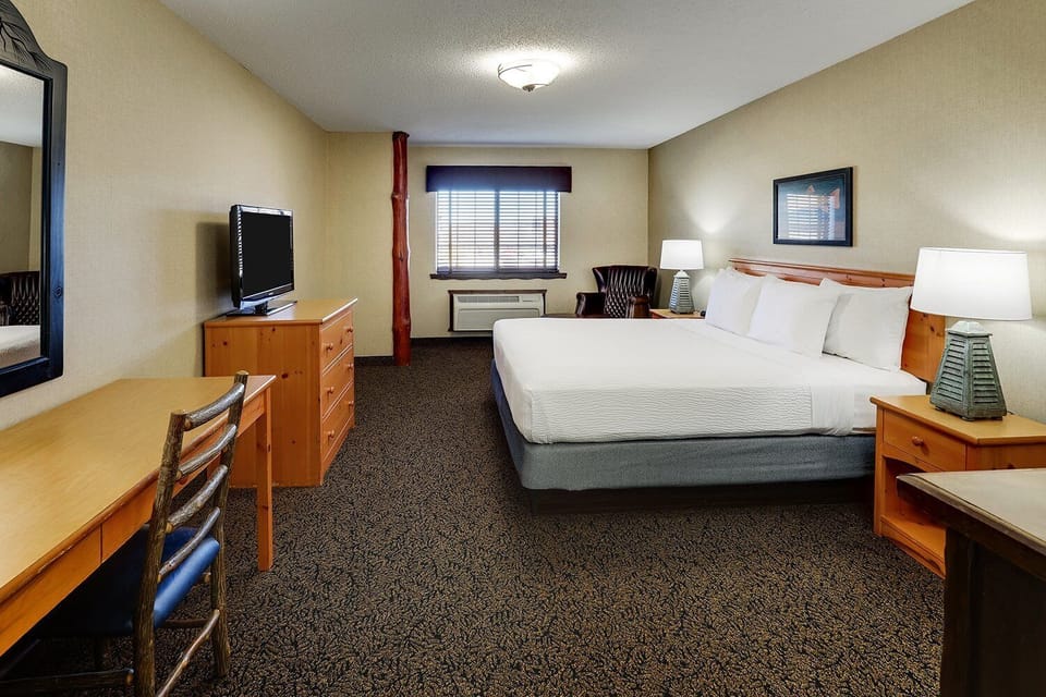 Bedroom. Interior and views may vary based on location and availability.