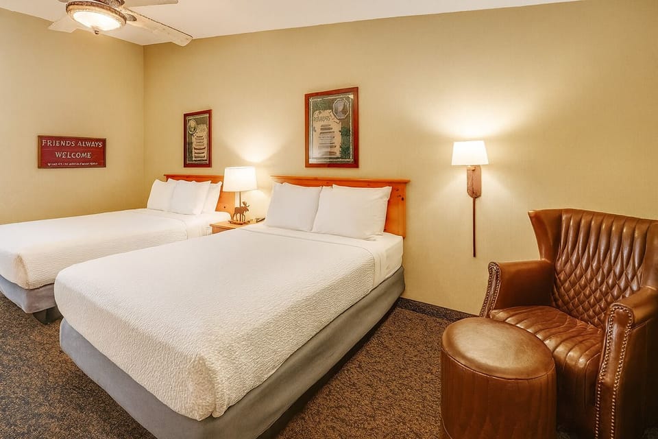 Bedroom. Interior and views may vary based on location and availability.