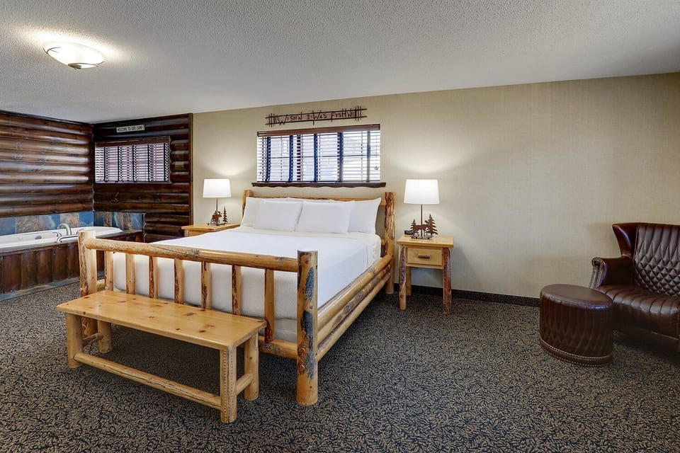Settle into an oversized suite with space to truly breathe.