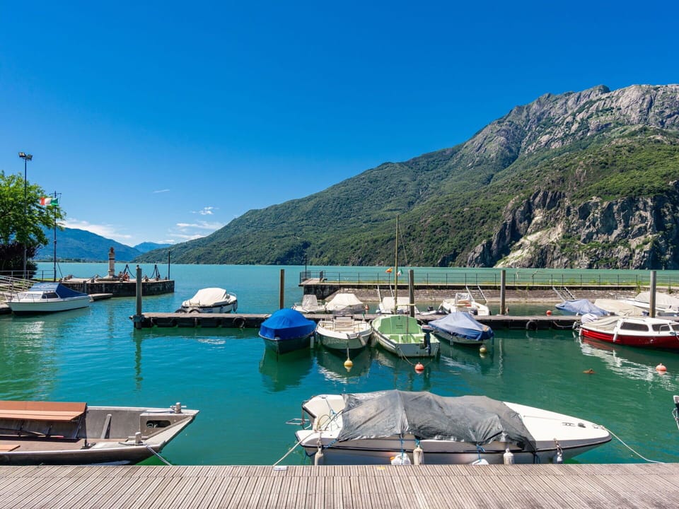 Water, Sky, Water Resources, Boat, Mountain, Watercraft, Azure, Cloud, Boats And Boating--Equipment And Supplies, Lake