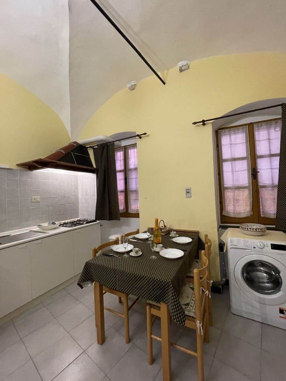 Building, Window, Wood, House, Flooring, Gas, Stairs, Machine, Ceiling