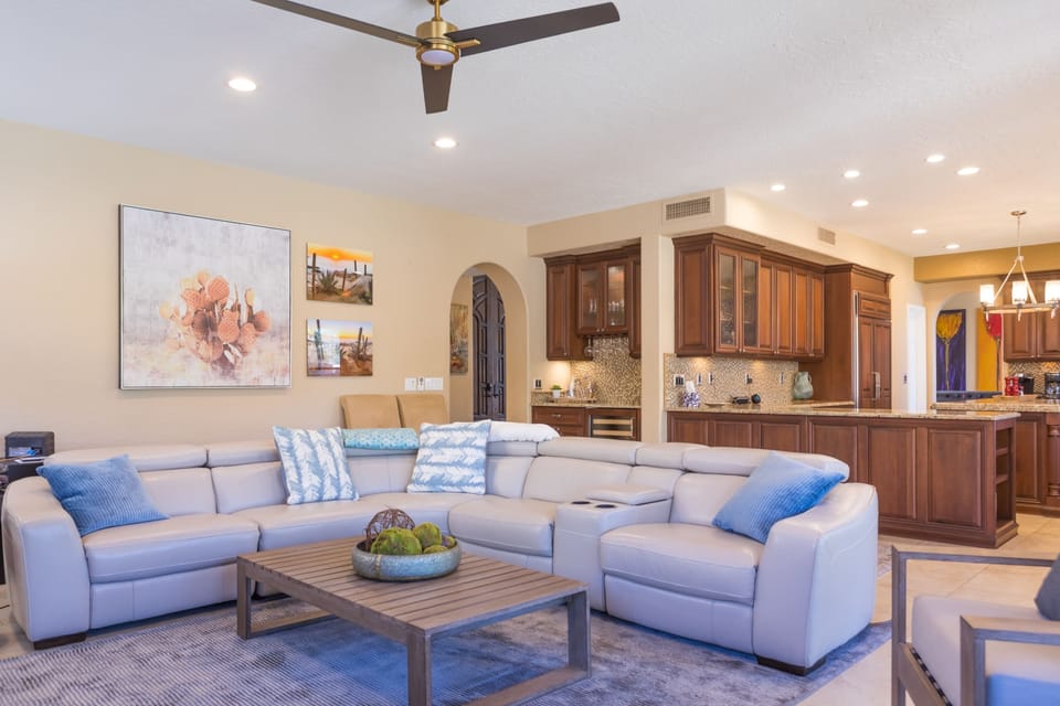 Living Room w/ 65" HDTV
