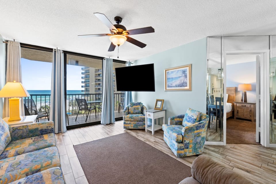 Living Area with Balcony