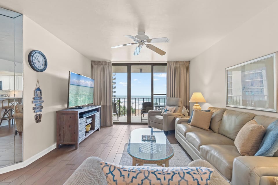 Living Area with Balcony