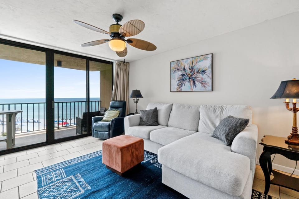 Living Area with Balcony