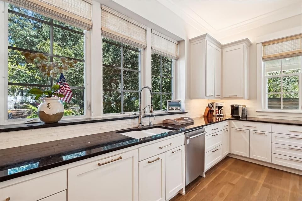 Ample Counter Space with Large Windows Throughout!