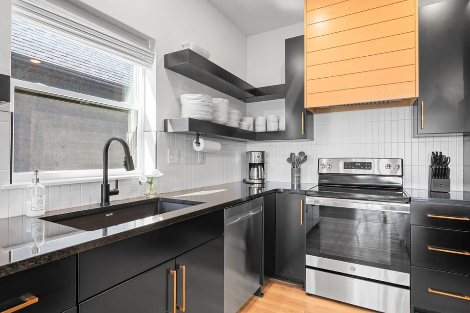 Whip up family favorites in a kitchen that has it all—from crock pots to cookware, it's ready for your recipes!