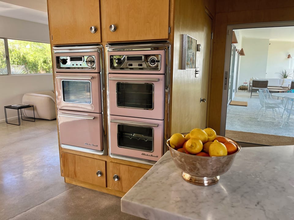 original 1950's o'keefe and merritt double ovens