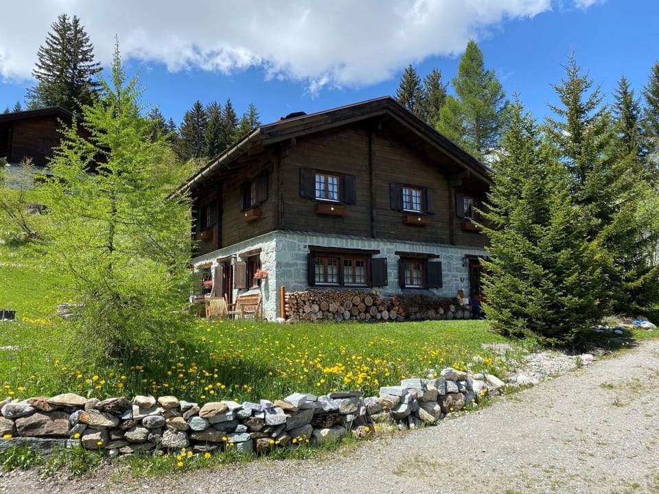 Cloud, Plant, Sky, Building, Window, Tree, Natural Landscape, House, Larch, Flower