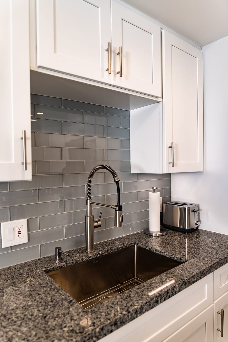 Premium fixtures and a bright, functional prep space