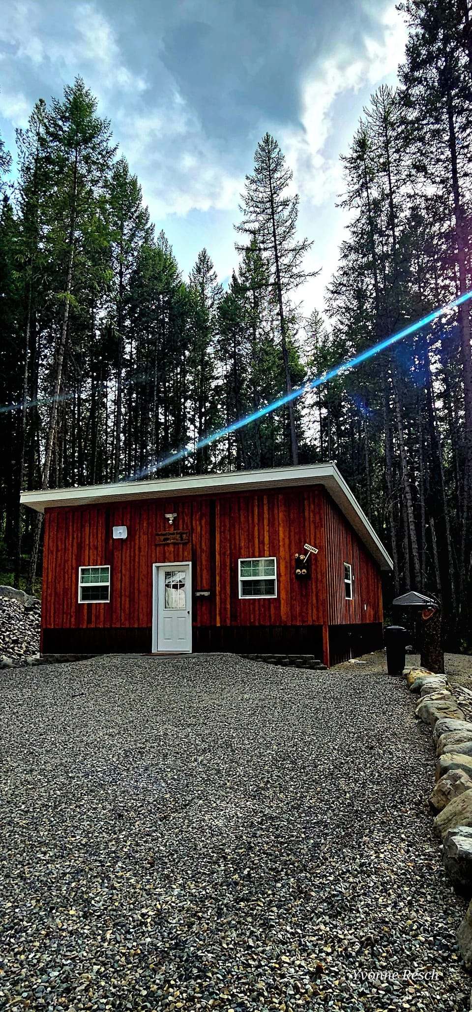 Welcome to our cabin. It is a little piece of heaven.