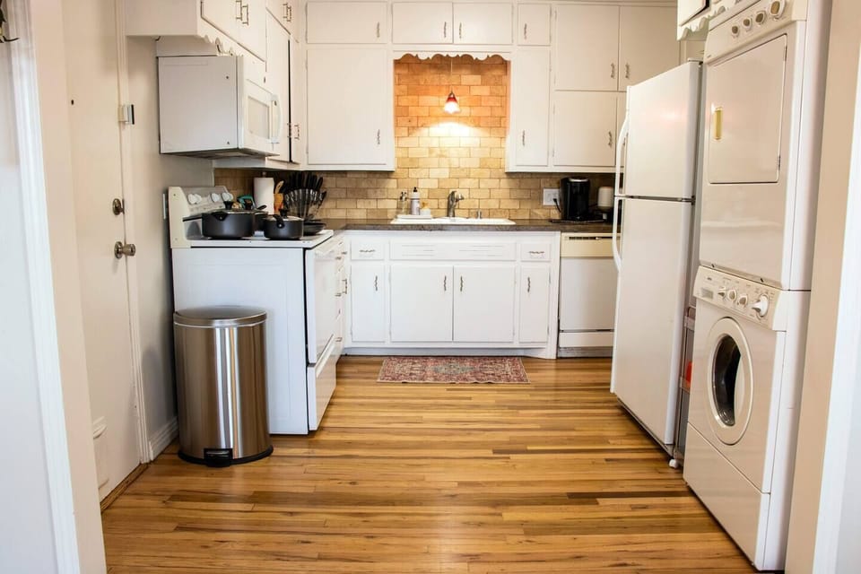 Fully stocked kitchen with all that you need for an extended stay.