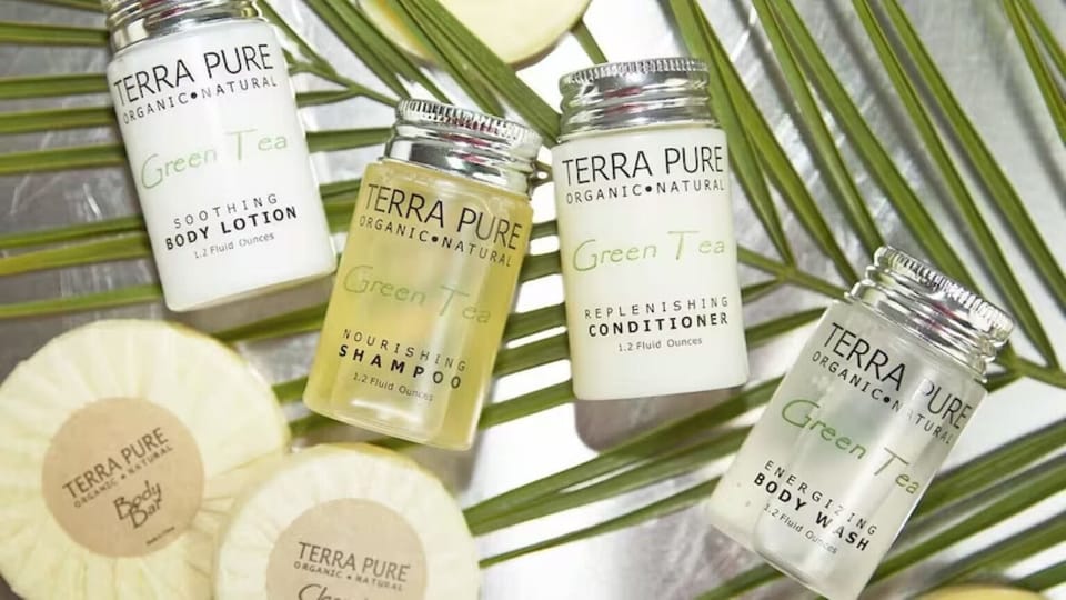 Indulge in spa-like bath amenities for an extra-pampered stay.