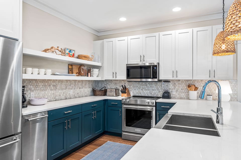 Chefs Kitchen with Designer Appliances