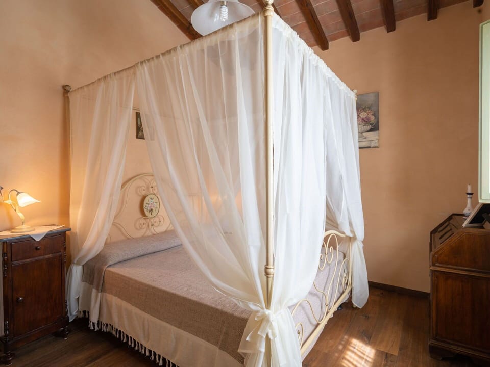 Mosquito Net, Furniture, Comfort, Cabinetry, Wood, Textile, Bed Frame, Interior Design, Shade, Bed