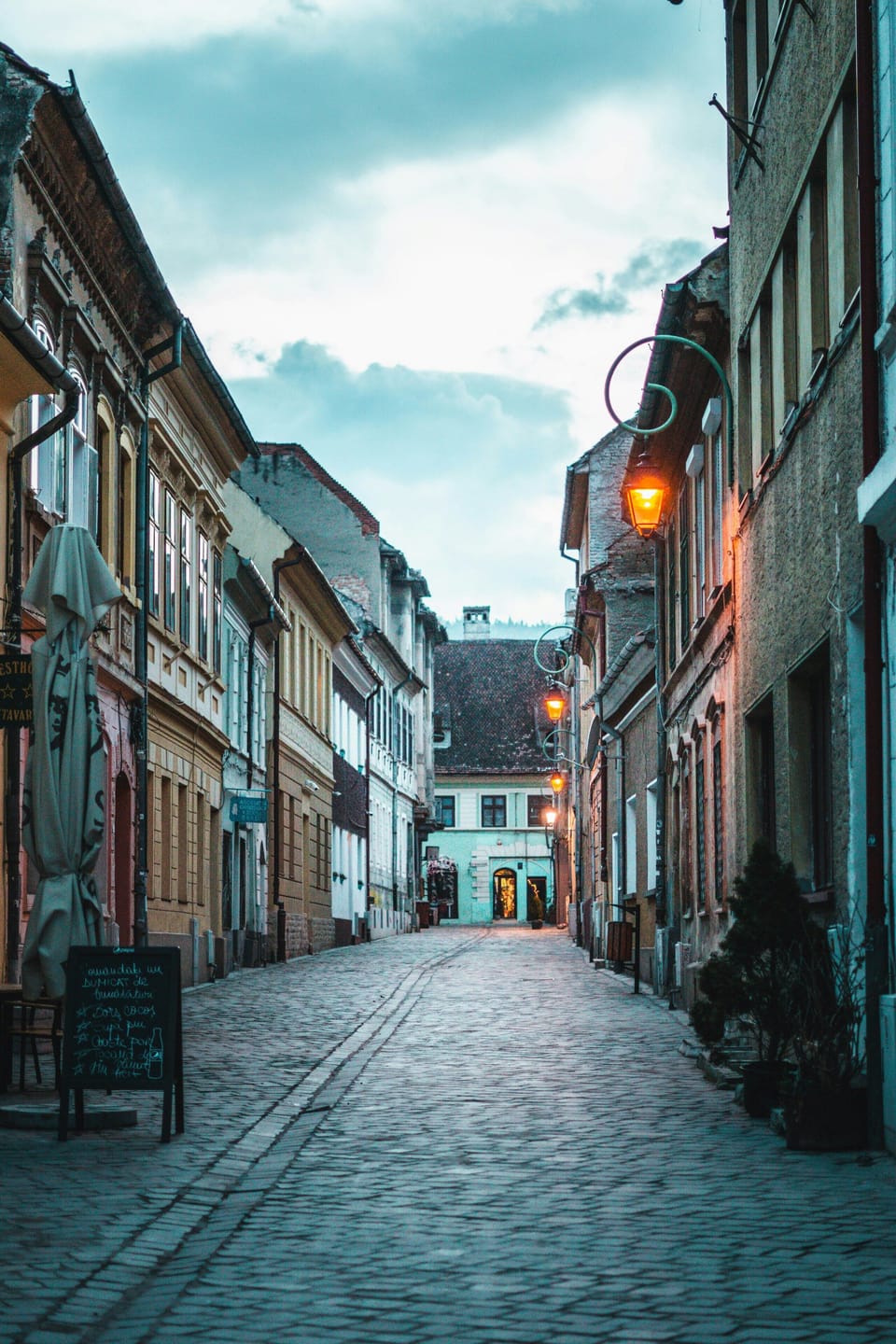 Brasov's old city centre 