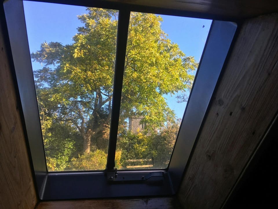 View from the velux window