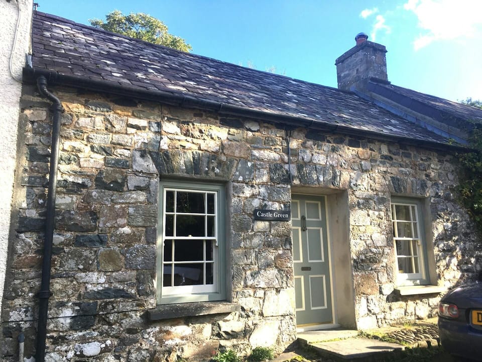 Stone exterior of Castle Green