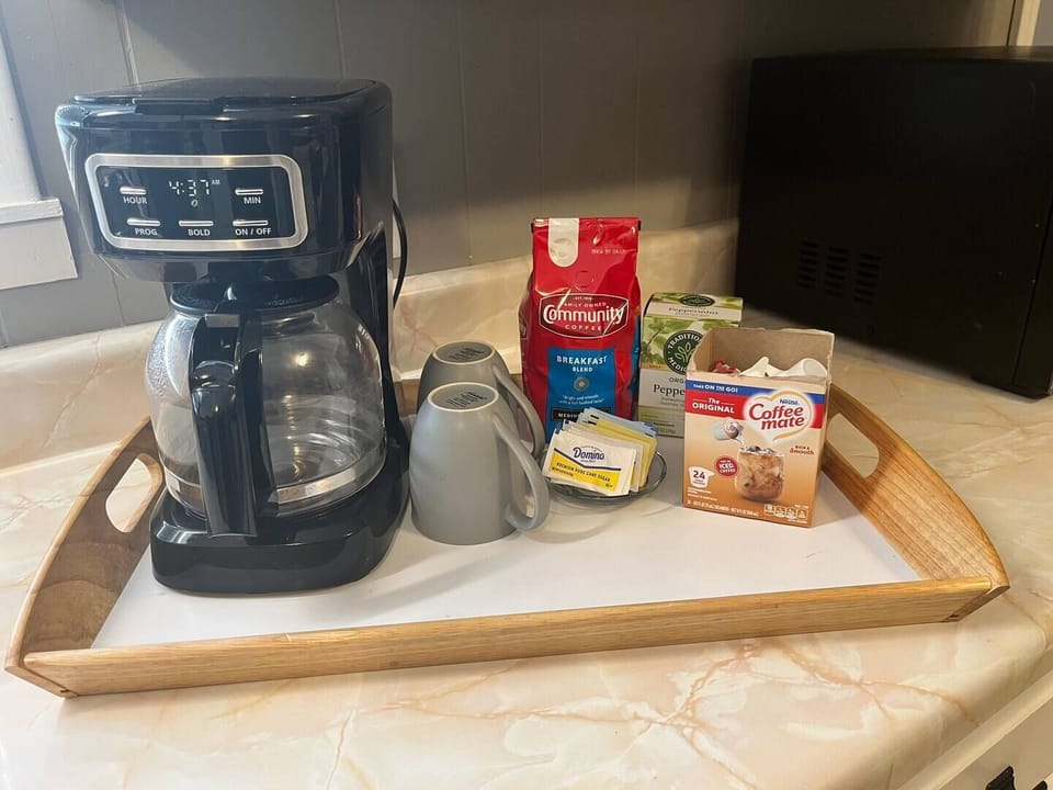 Coffee station -  coffee, creamer, sugar