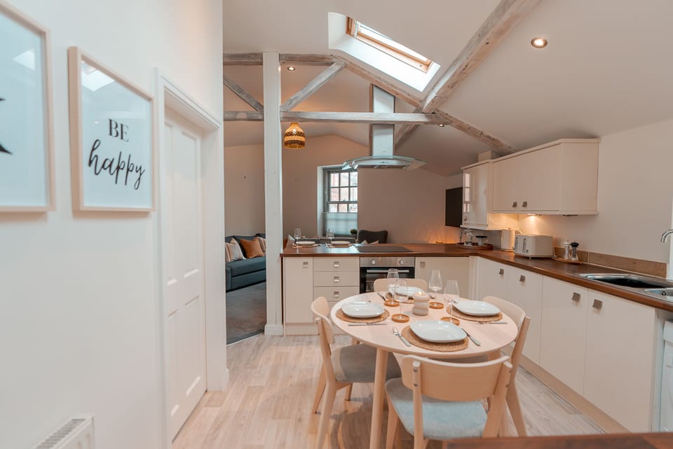 Open plan kitchen 