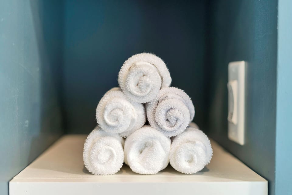 The cleaners want everything to be just right for you. 