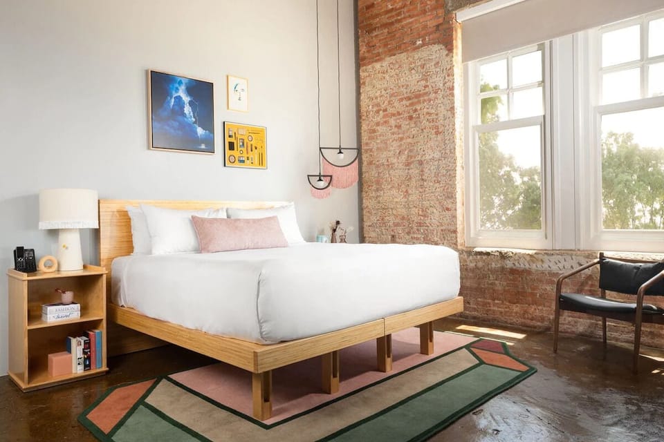 Bedroom. Interior and views may vary based on location and availability.
