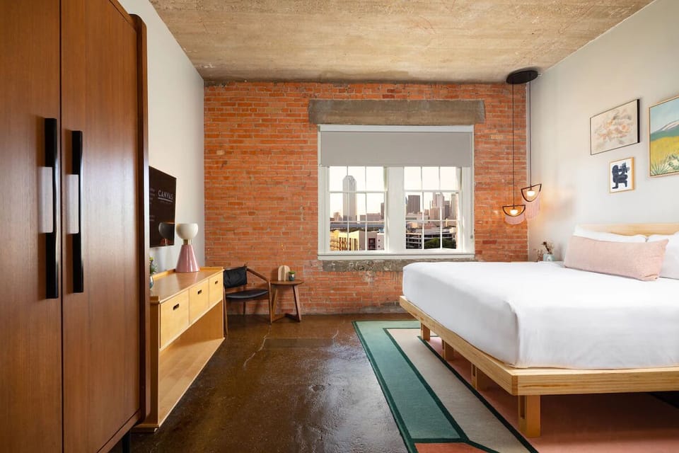 Bedroom. Interior and views may vary based on location and availability.