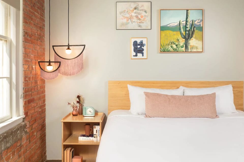 Bedroom. Interior and views may vary based on location and availability.