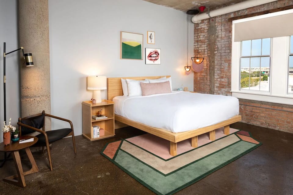 Bedroom. Interior and views may vary based on location and availability.